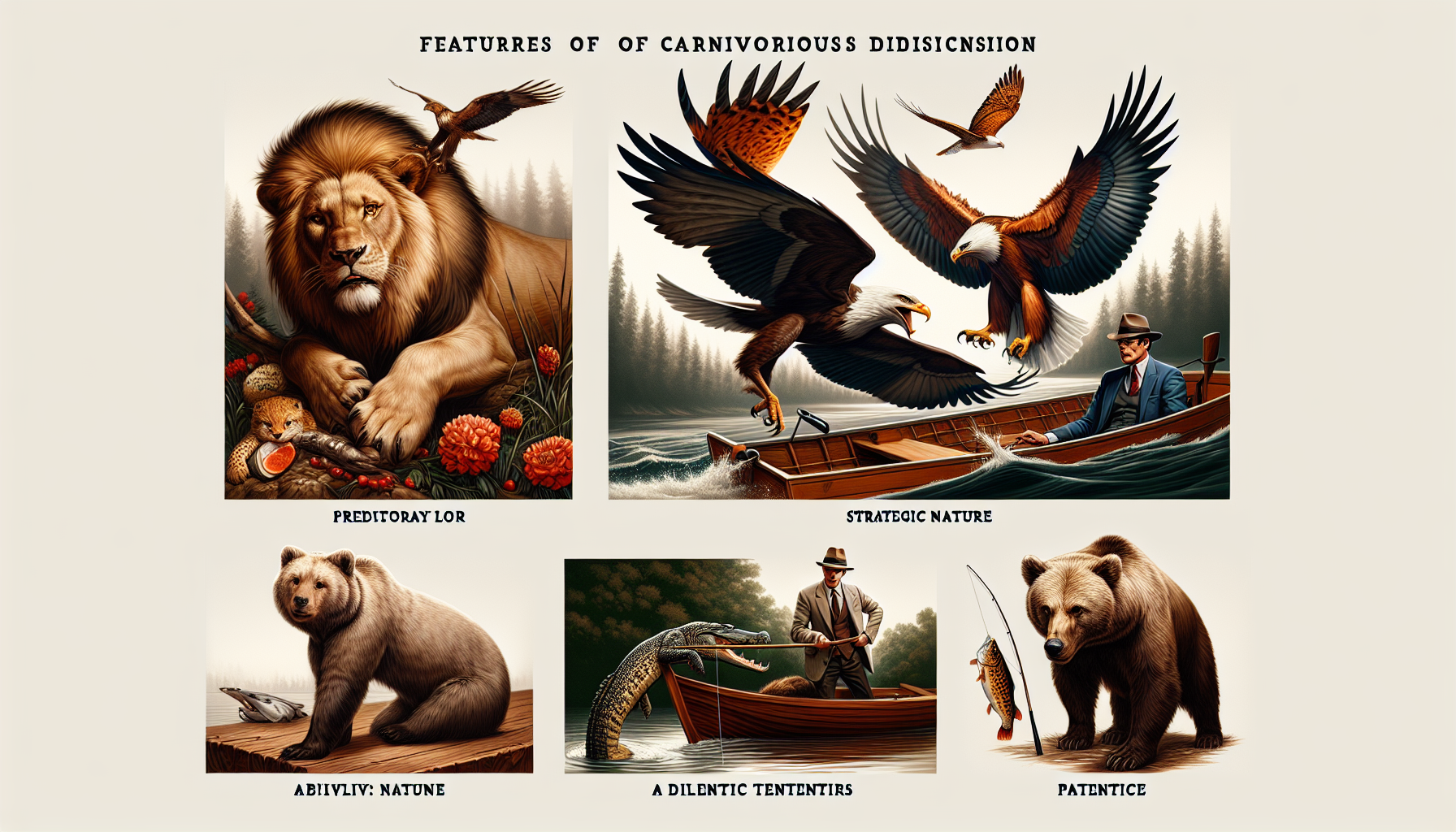 動物占い 肉食系の特徴は？恋愛・仕事の傾向を5タイプで解説