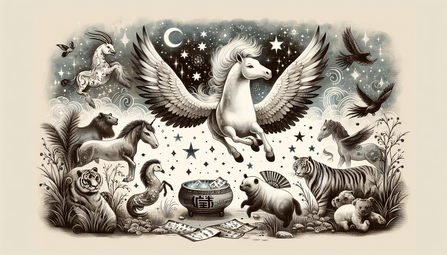 動物占い レア度は本当？60分類の割合とペガサスの希少性