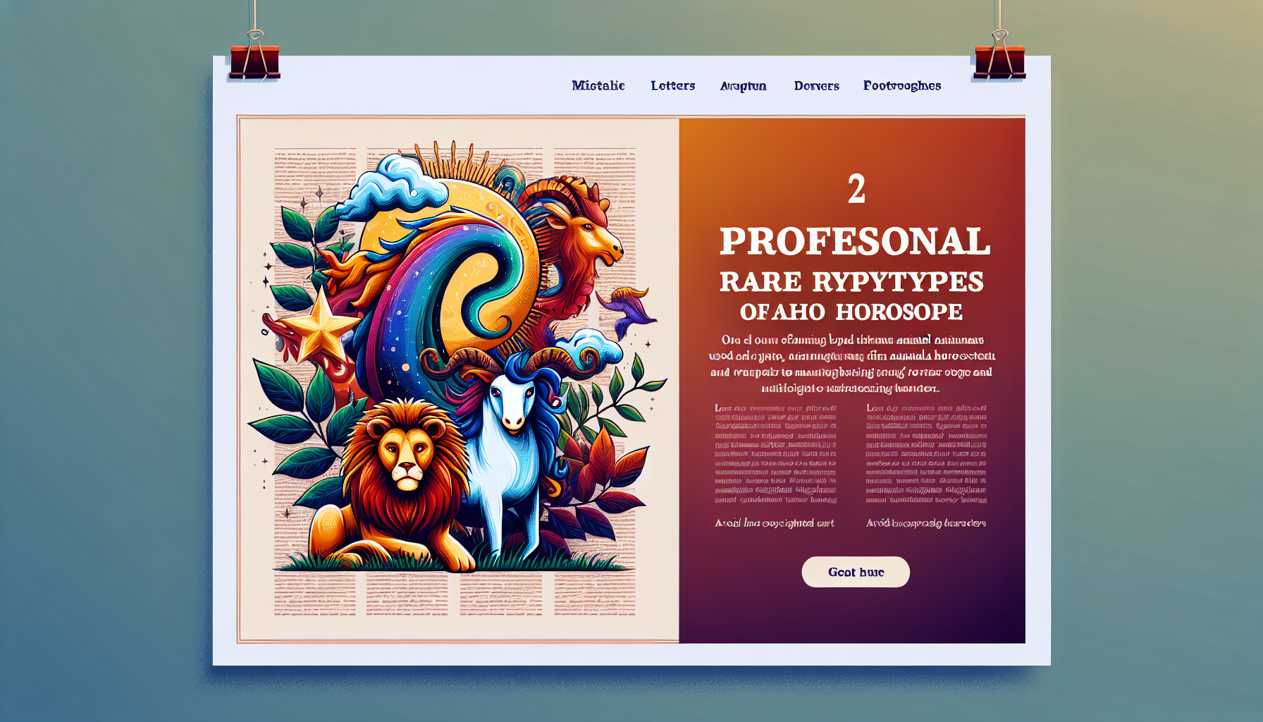 動物占いの「少ない動物」は、珍しさよりも扱い方が重要です