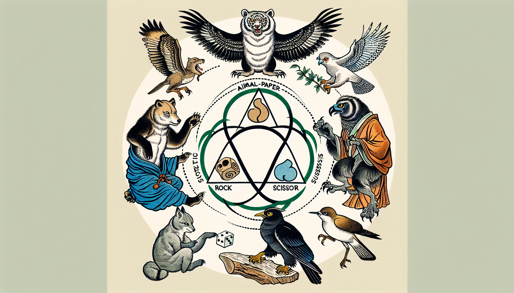 ジャンケンの関係性が「相性」と「伝わりやすさ」を説明します