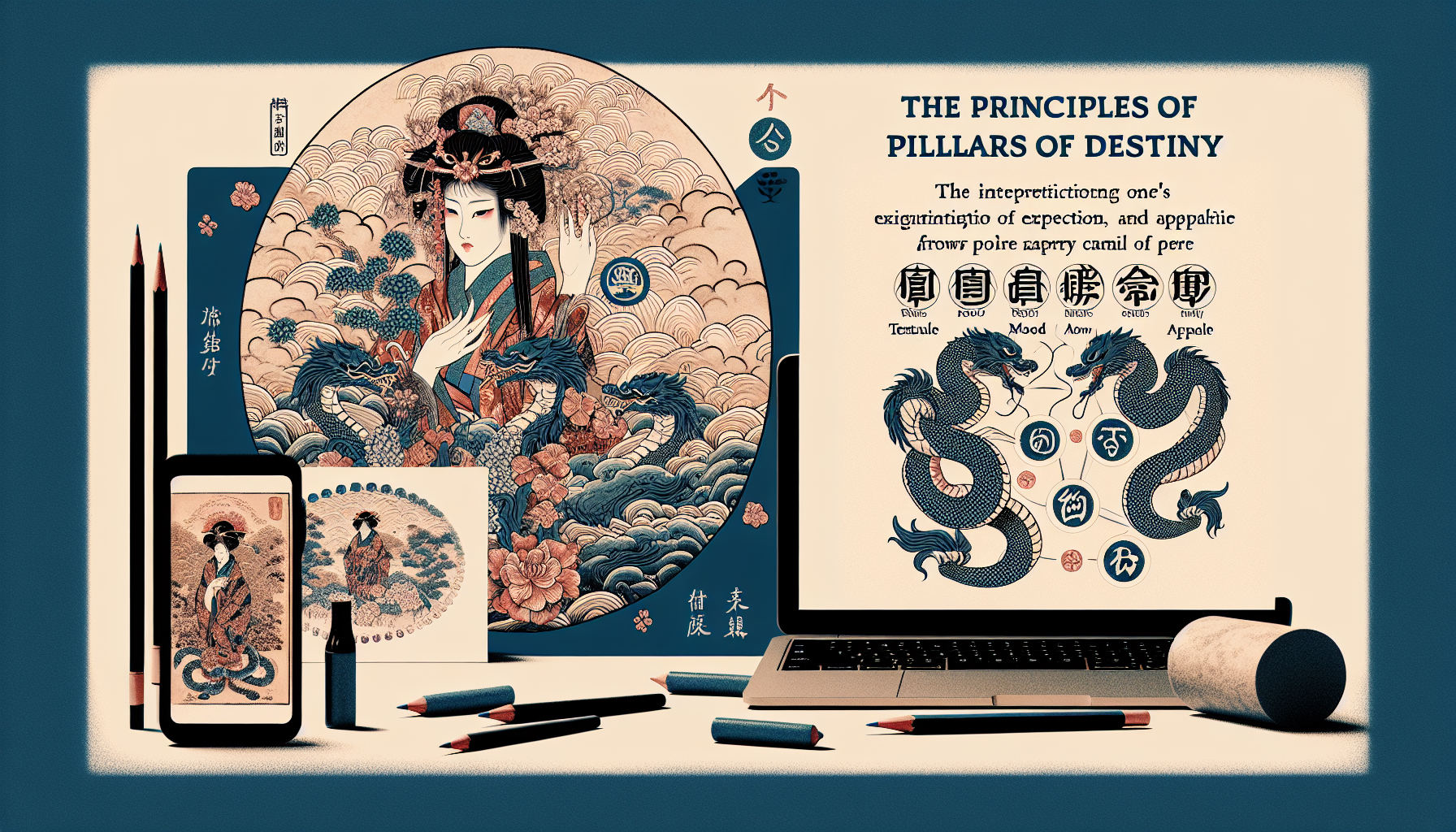 色気が命式に出るとされる理由は「質感・表現・ムード・引力」に分解できるためです