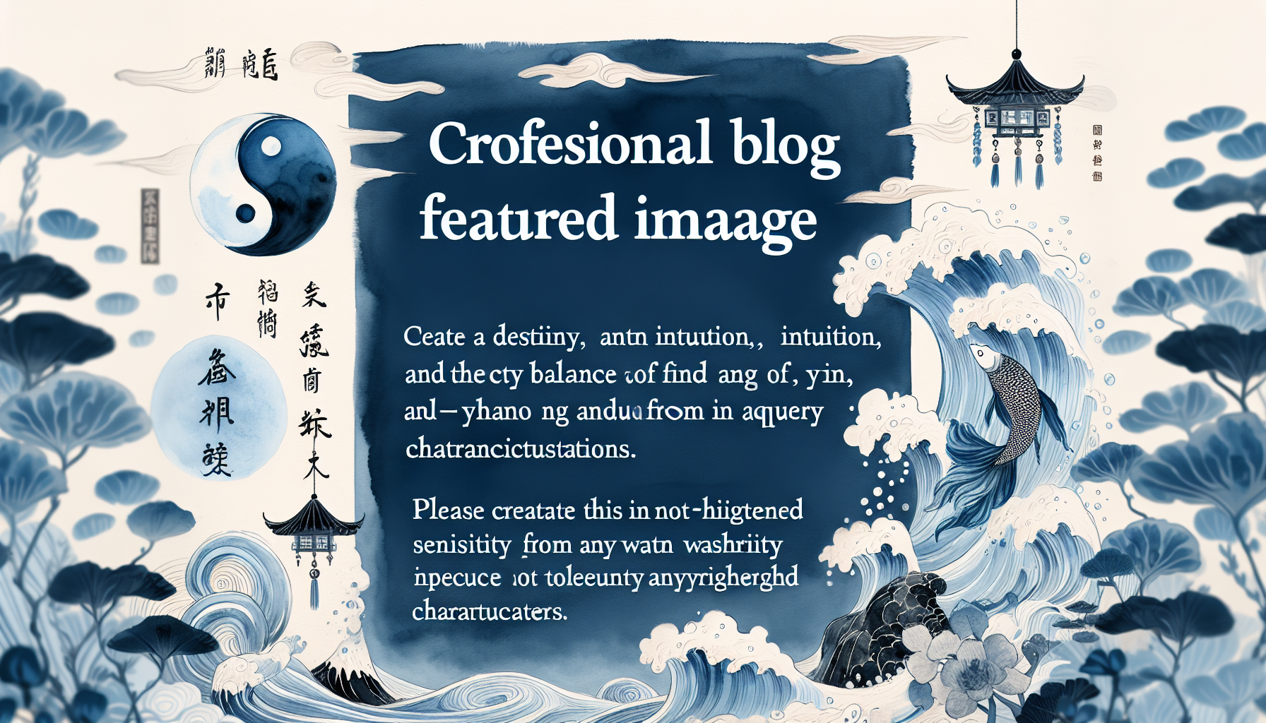 水行と陰陽五行から見る「感受性が高い」理由