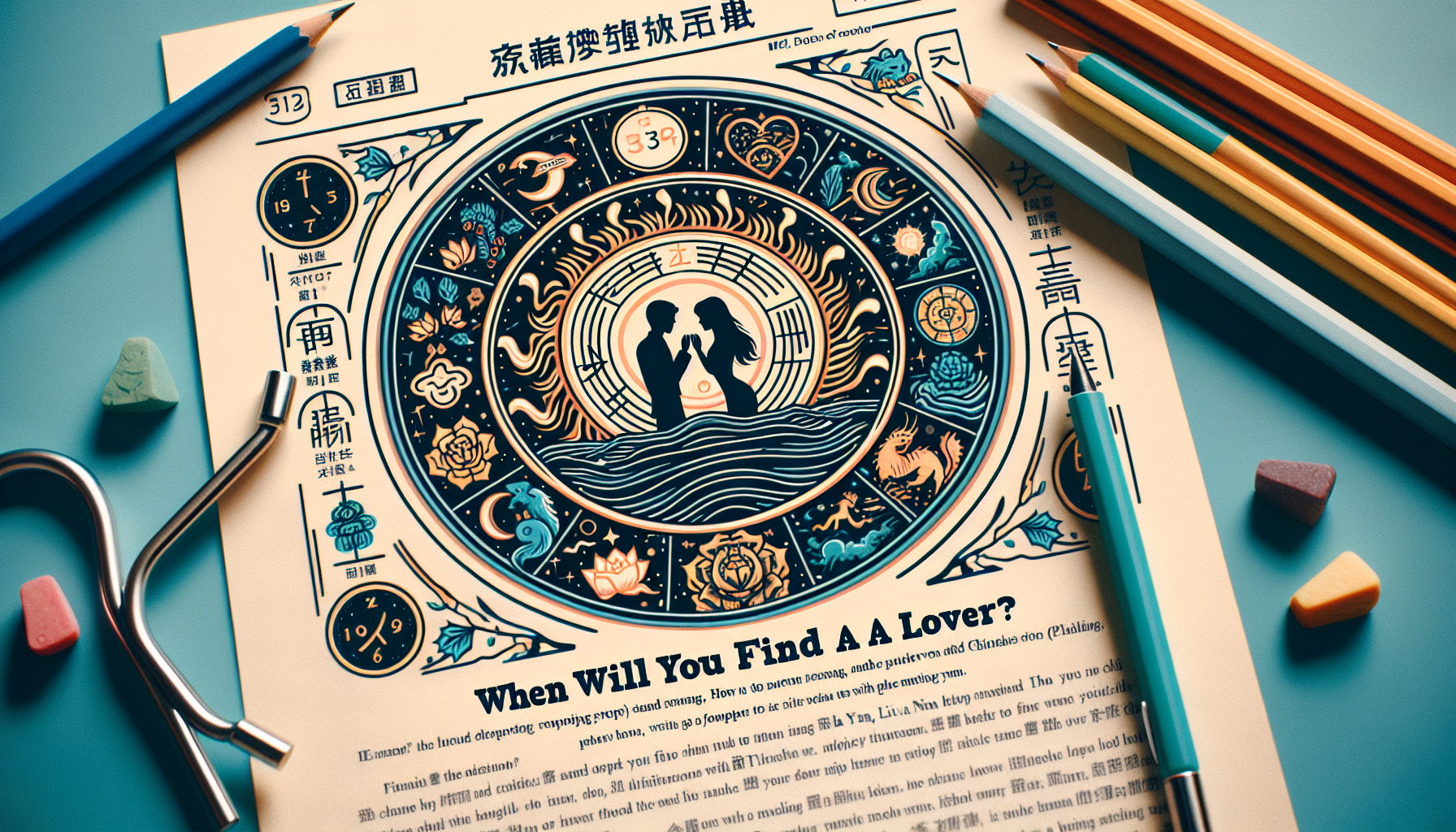 四柱推命で出会い時期を読む基本の考え方