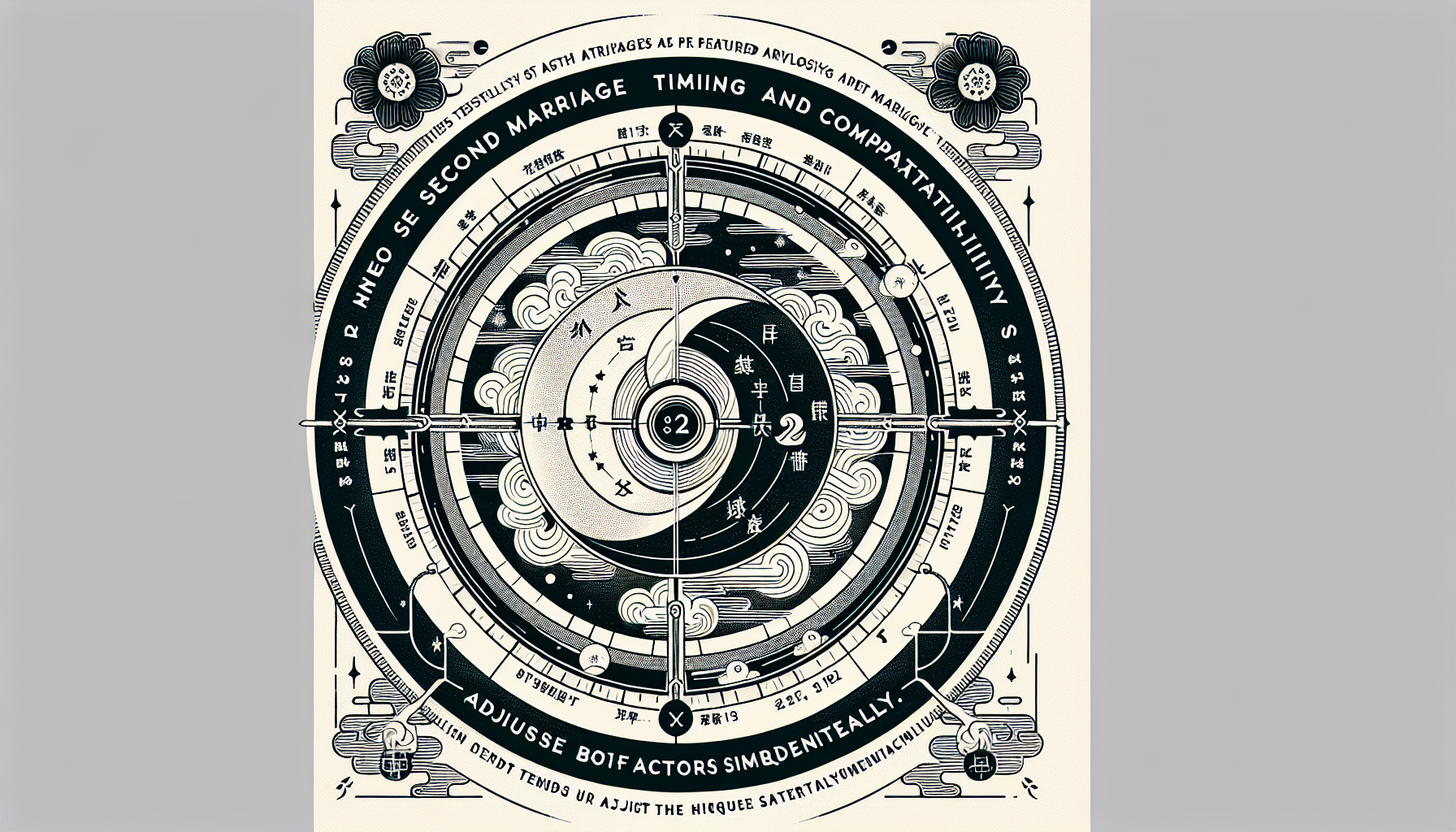 四柱推命の再婚占いは「時期」と「相性」を同時に整える発想です