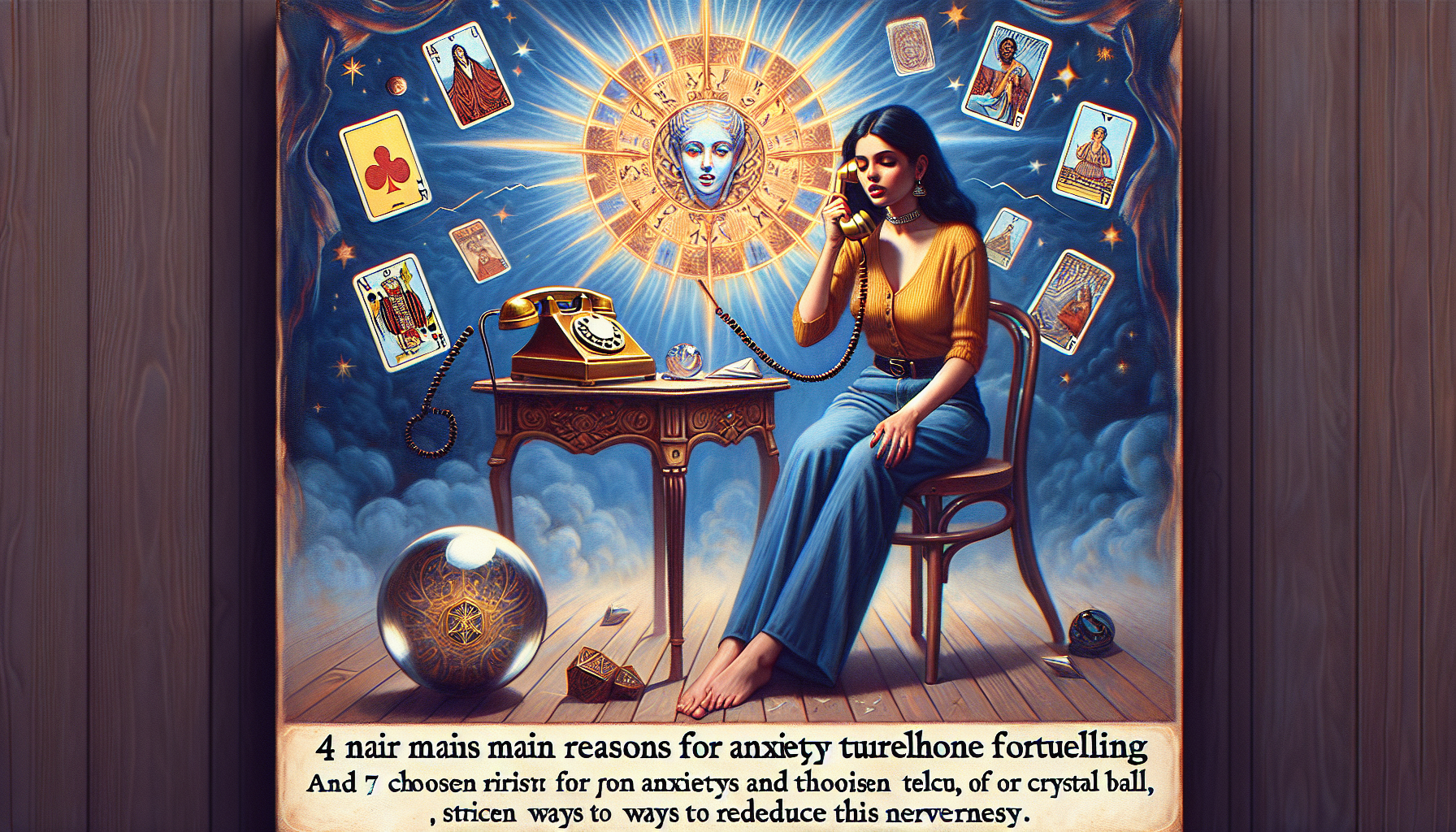 電話占いで緊張する主な理由は4つとされています