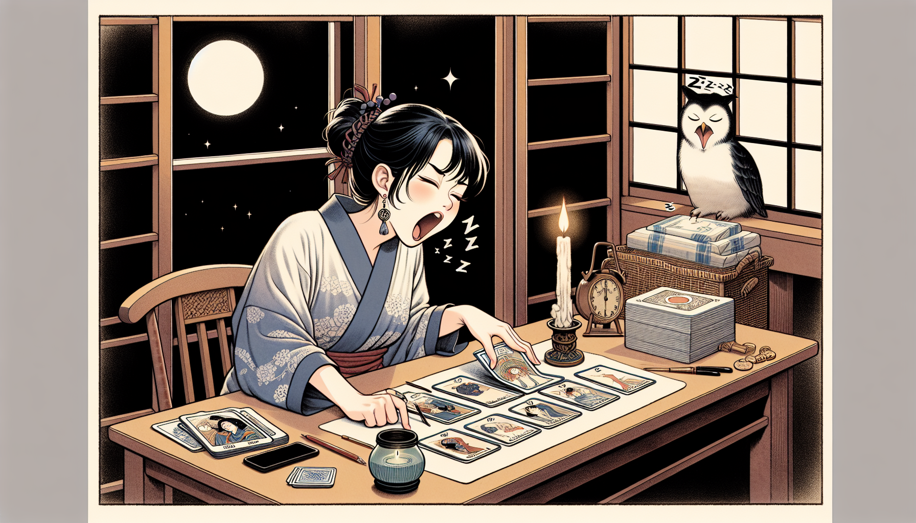 タロット占いで眠くなるのは「よくある現象」と考えられます