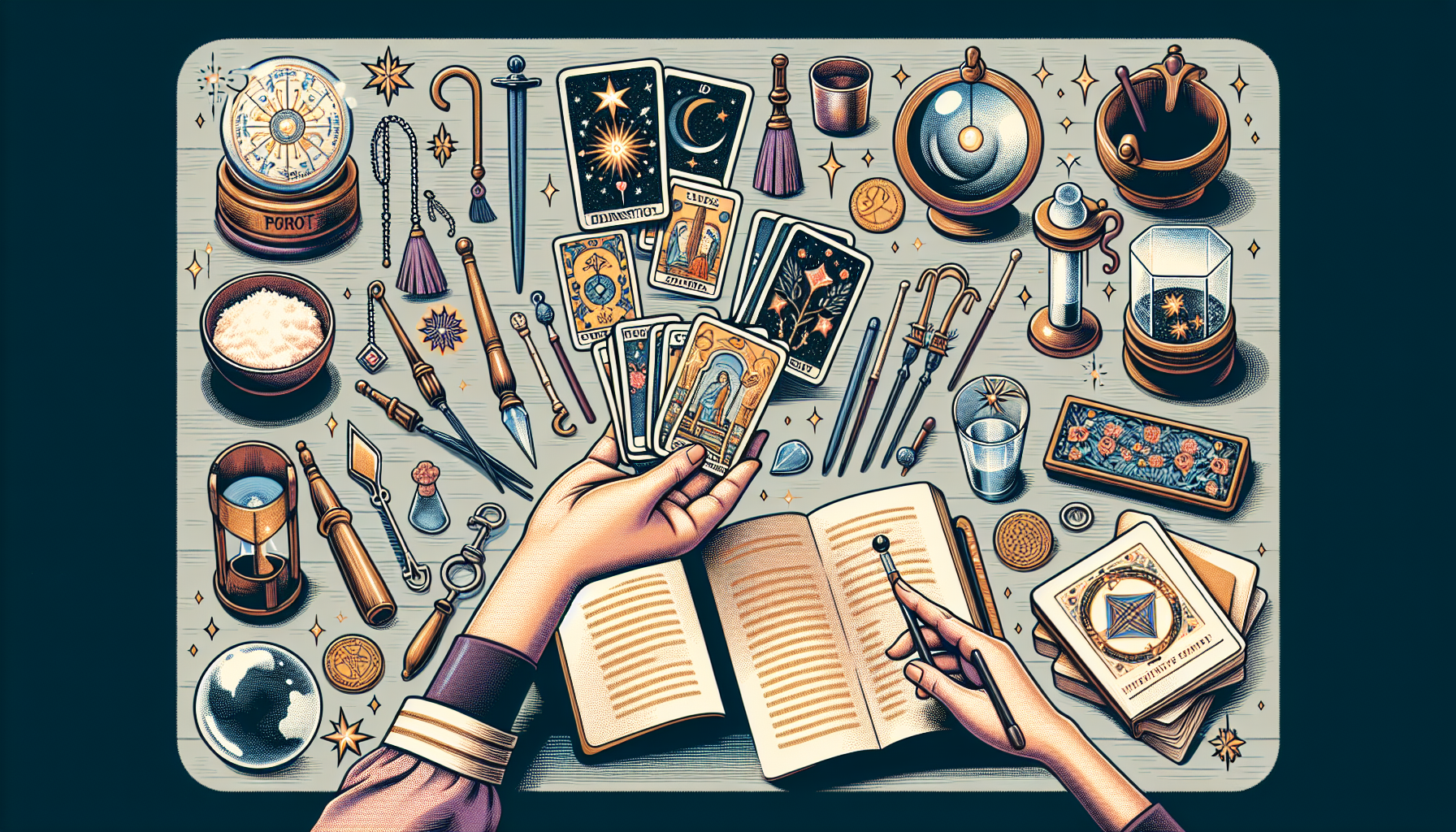 タロット占いは自分で占っても実用的です