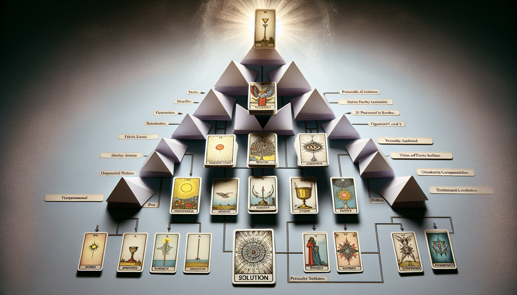 ピラミッド展開は「問題の本質」と「解決の方向」を立体的に整理しやすい方法です